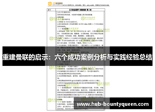 重建曼联的启示:六个成功案例分析与实践经验总结 重建曼联的启示:六个成功案例分析与实践经验总结